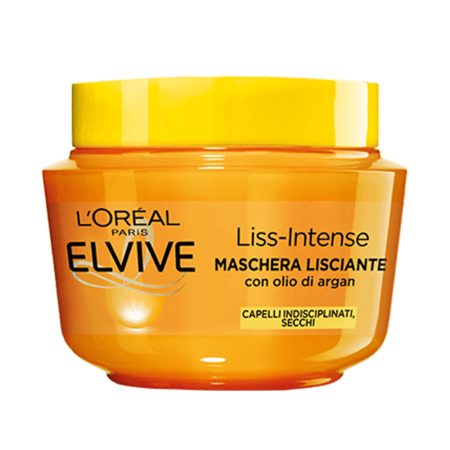 ماسک مو لورال نرم و صاف کننده موهای خشک Loreal Elvive Liss Intense Maschera Lisciante 300ml