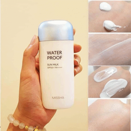 ضد آفتاب ضد آب شیری میشا All around Safe Block Waterproof Sun Milk Missha