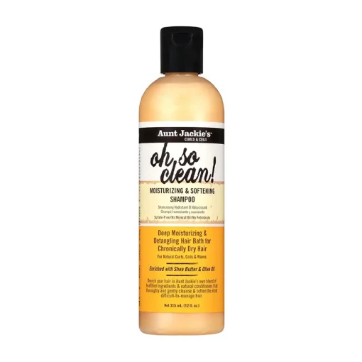 Aunt Jackie's Curls & Coils Oh So Clean Moisturizing & Softening Shampoo 355ml