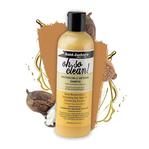 Aunt Jackie's Curls & Coils Oh So Clean Moisturizing & Softening Shampoo 355ml