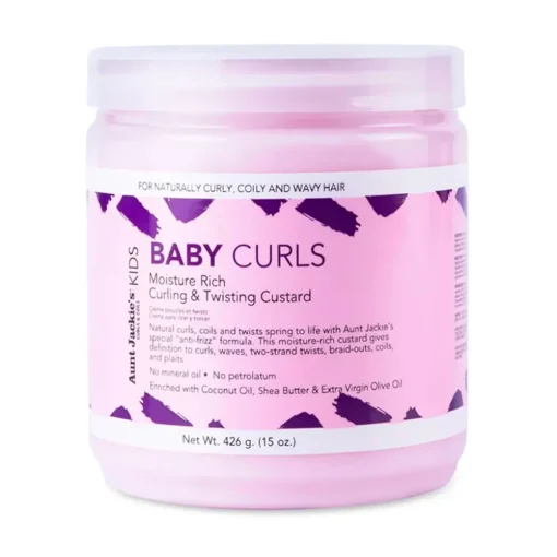 کاسترد حالت دهنده موی فر کودک آنت جکیز Aunt Jackie's Kids Baby Curls Curling & Twisting Custard 426g