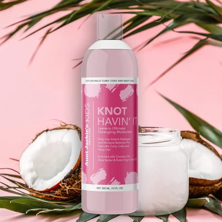 گره باز کن مو کودک Aunt Jackie's Kids Knot Havin' It Leave-In Ultimate Detangling Moisturizer 355ml