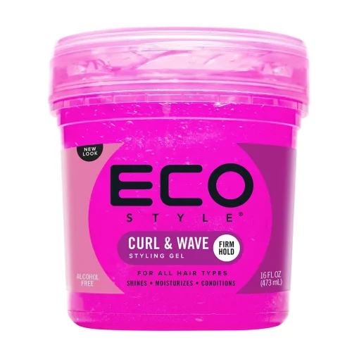 ژل موی فر و حالت‌دار اکو استایل Eco Style Curl & Wave Styling Gel 473ml